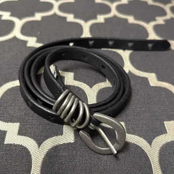 Free People“ Love Language” Skinny Belt - Picture 3 of 5